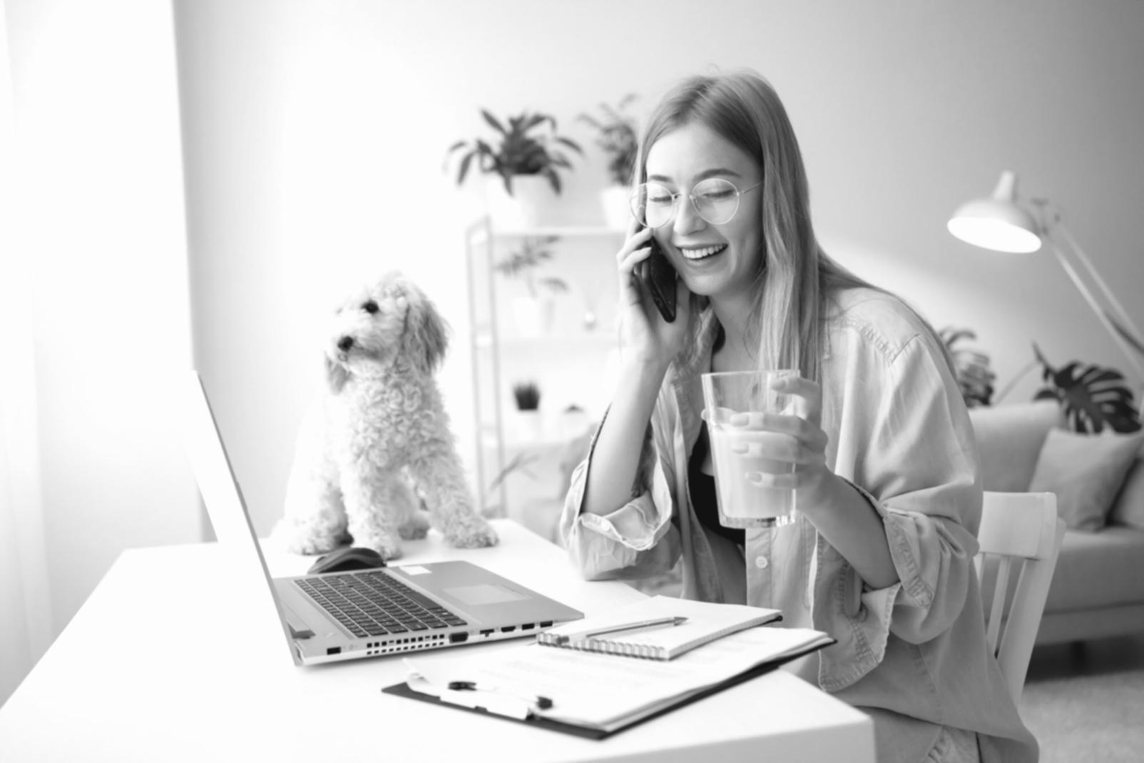 Modern workspace with financial documents and technology for investment learning